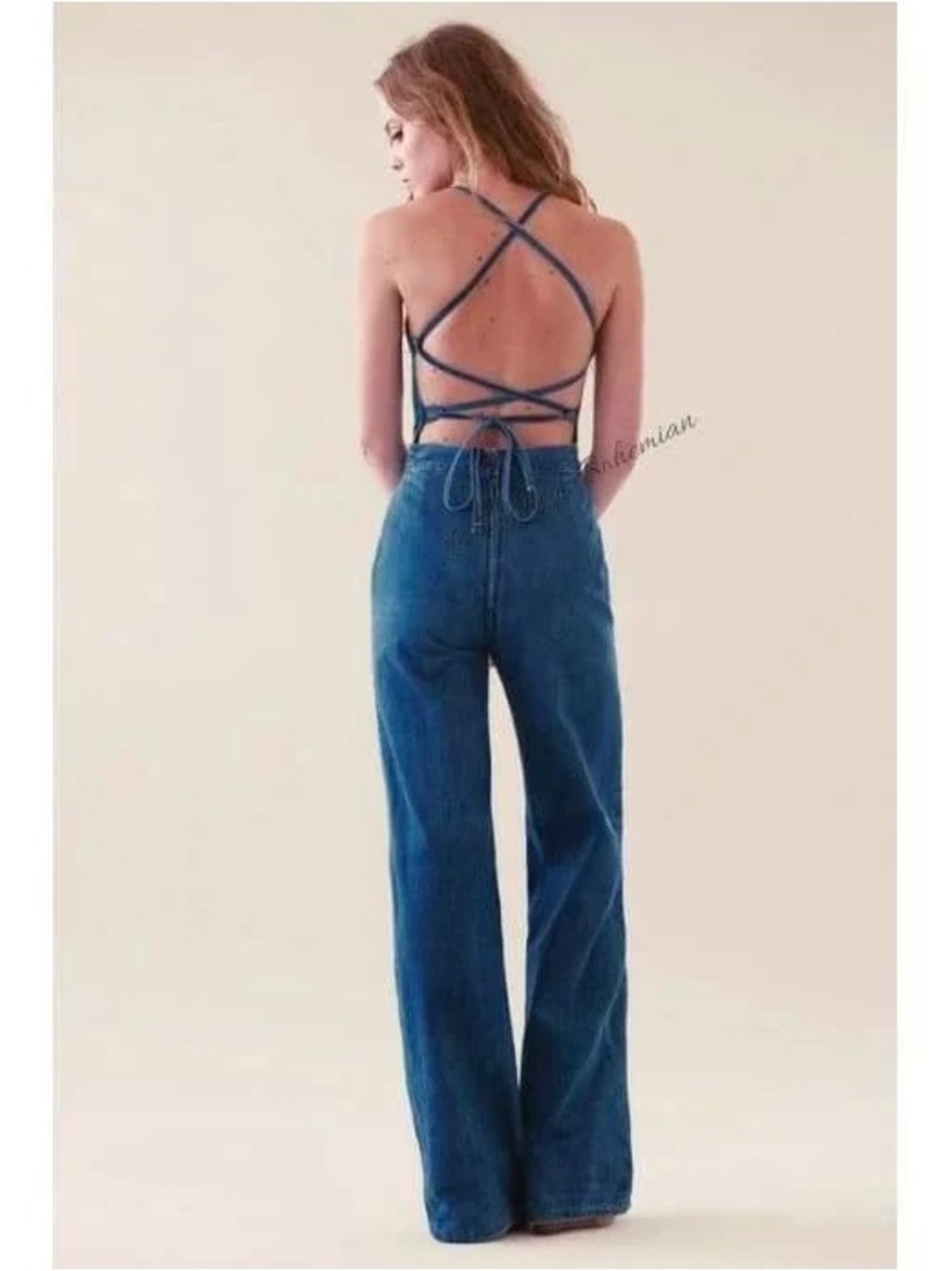 STONED IMMACULATE Denim jumpsuit XS - Picture 2 of 5